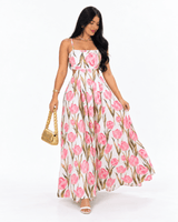 Vestido Amélia - Areia Crôa