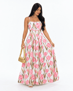 Vestido Amélia - Areia Crôa