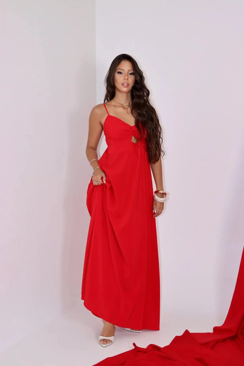 Vestido Encanto - Areia Crôa