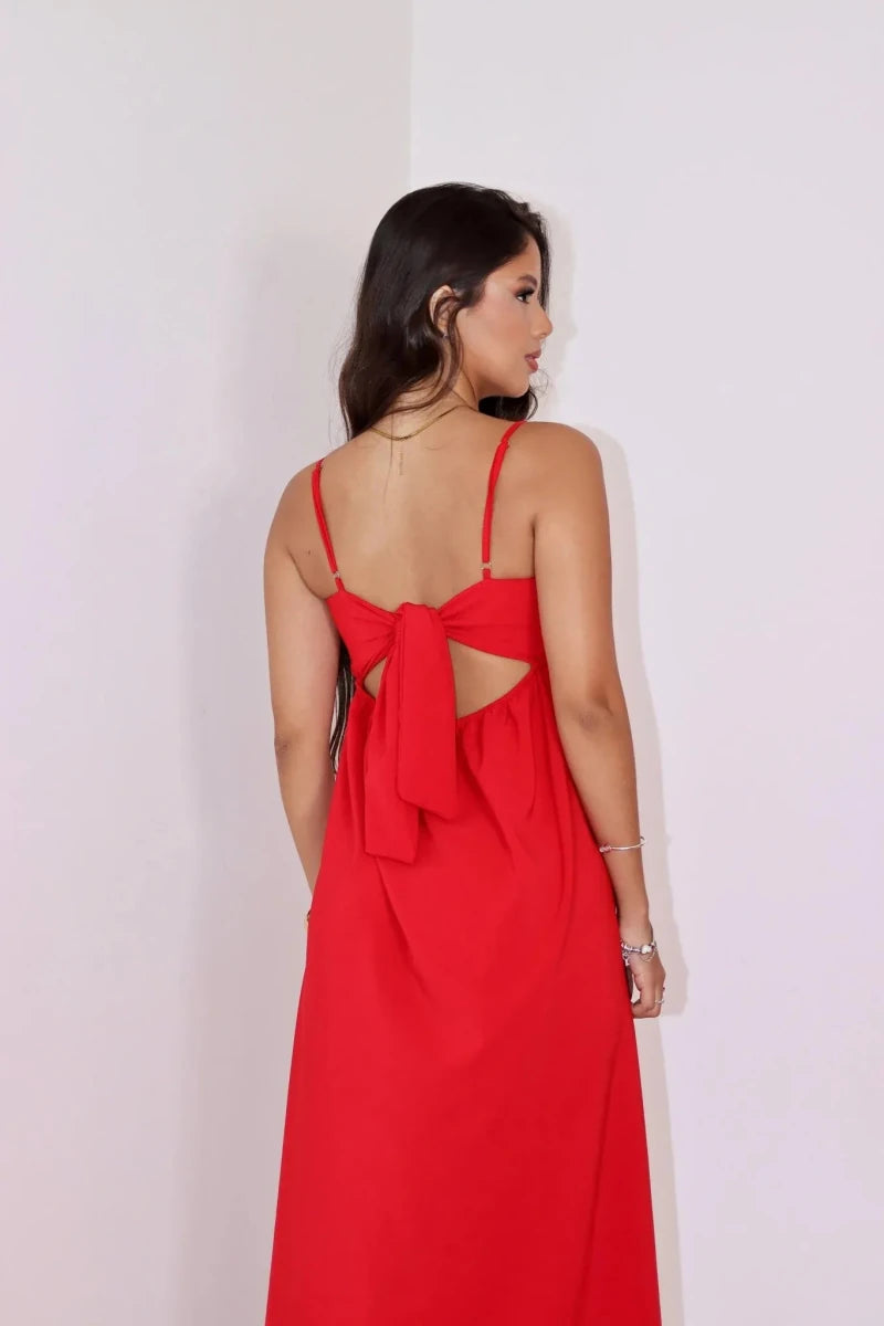 Vestido Encanto - Areia Crôa