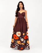 Vestido Florença - Areia Crôa