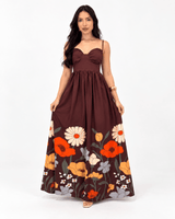 Vestido Florença - Areia Crôa