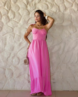 Vestido Lagos - Areia Crôa