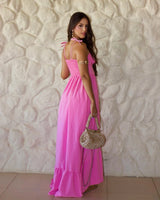 Vestido Lagos - Areia Crôa