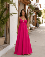 Vestido Olinda - Areia Crôa