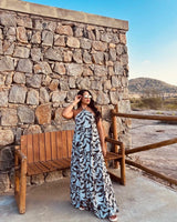 Vestido Tâmara - Areia Crôa